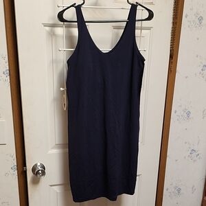 Athleta Navy Blue Transcend Dress NWT